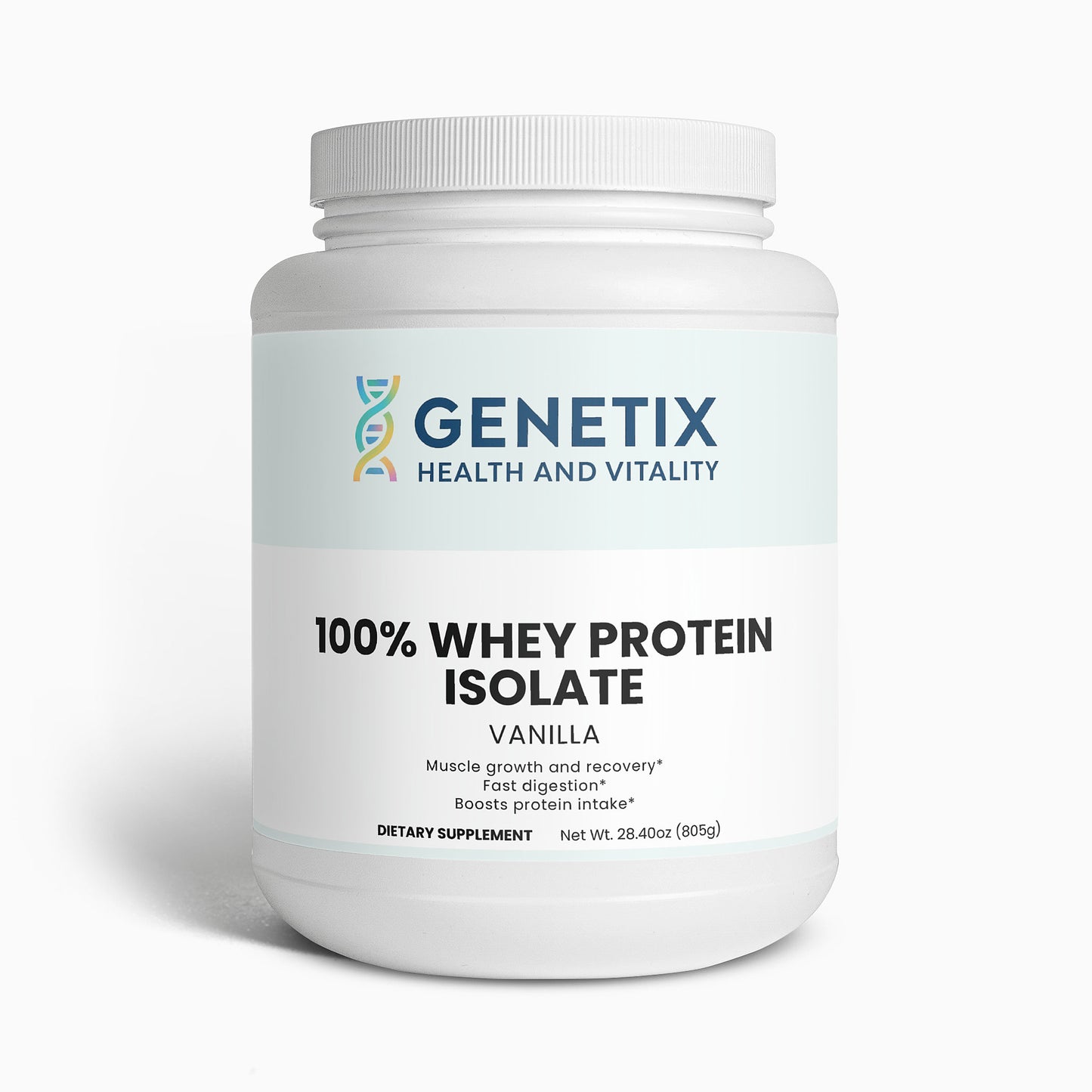 100% Whey Protein Isolate (Vanilla)